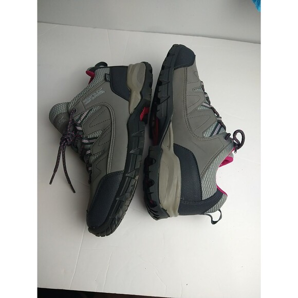 Regatta Great Outdoor Woman 9 Lady Holcombe Low Grey Pink Hiker Active Outddor - Picture 10 of 11